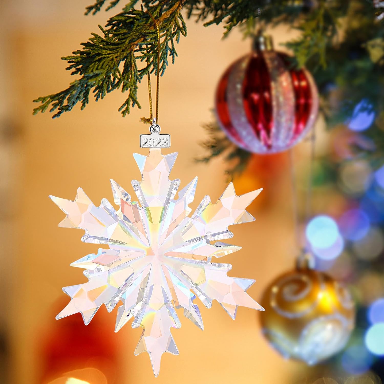 kese 2023 Annual Christmas Snowflake Crystal Ornaments Review