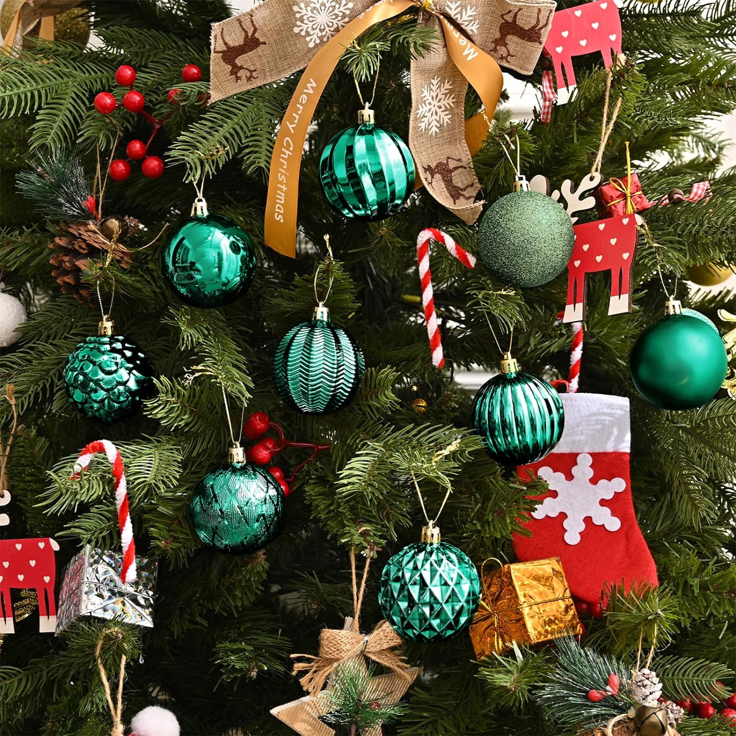 meetxmas christmas tree balls ornaments review