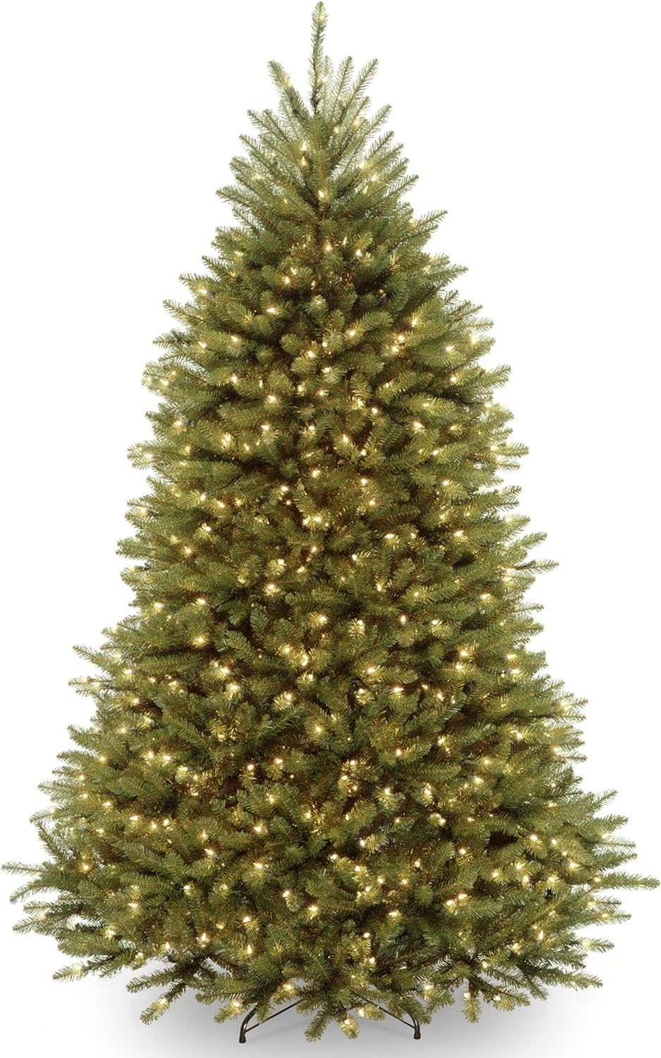 national tree company pre lit artificial full christmas tree review