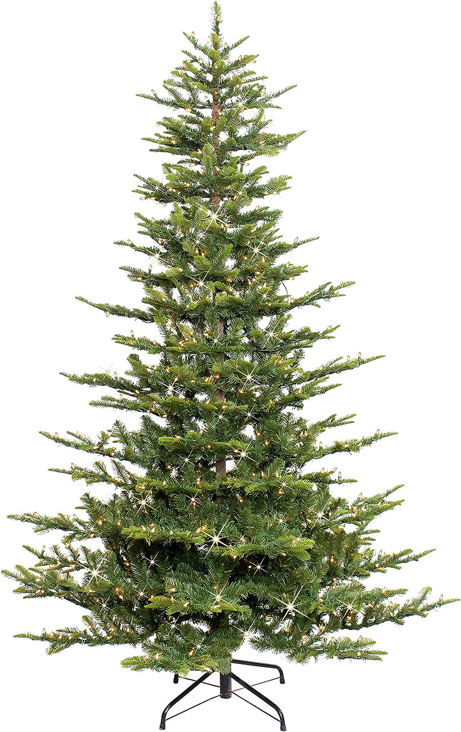 Puleo International 6.5 Foot Pre-Lit Artificial Christmas Tree Review