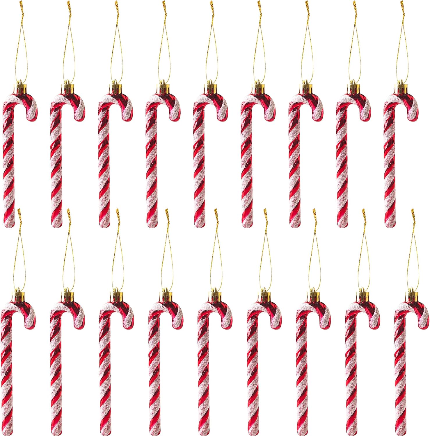 rcanedny 18 pieces christmas candy cane review