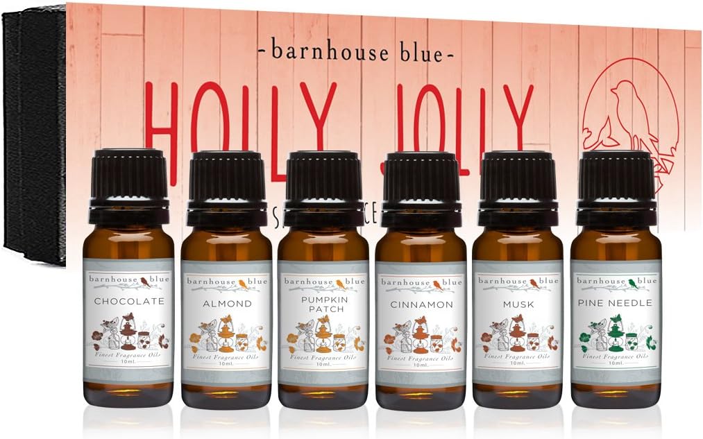 Vacation Getaway Premium Grade Fragrance Oil - Gift Set 6/10ml Bottles - Island Hop, Instant Vacation, Aspen Winter, Woodland Bay, Enchanted Orchid, Frangipani