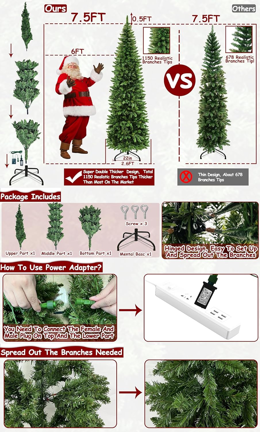 6 Ft Prelit Black Christmas Tree Review