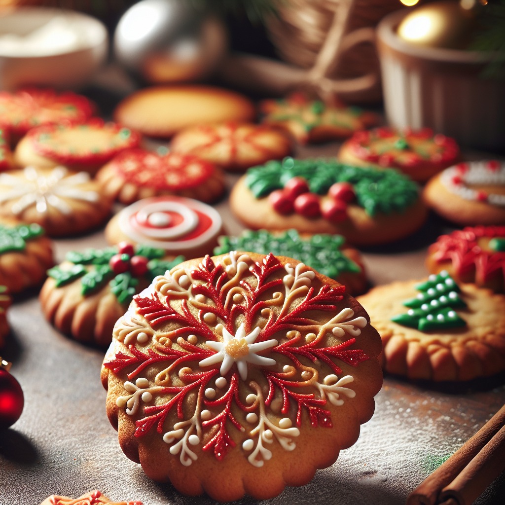 Holiday Baking: Traditional Christmas Cookies And Treats